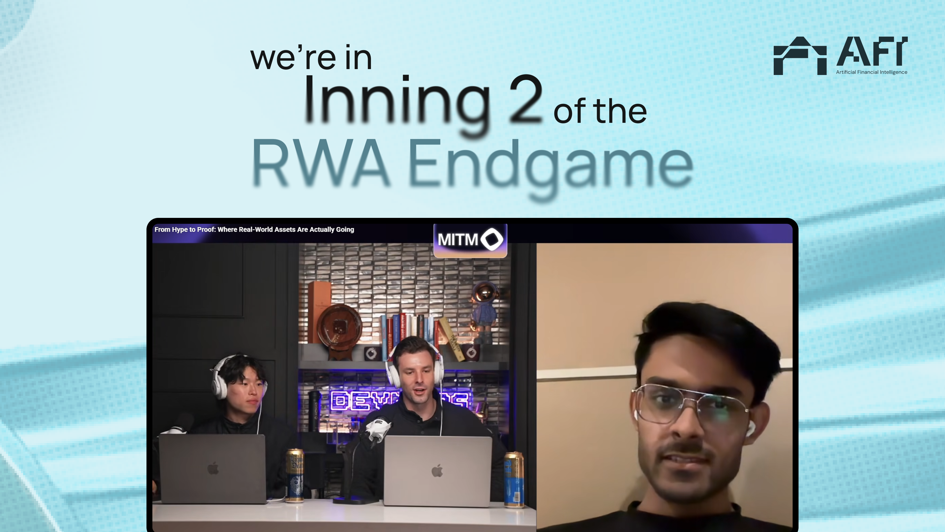 We're in Inning 2 of the RWA Endgame: AFI's CEO on What Comes After the Hype